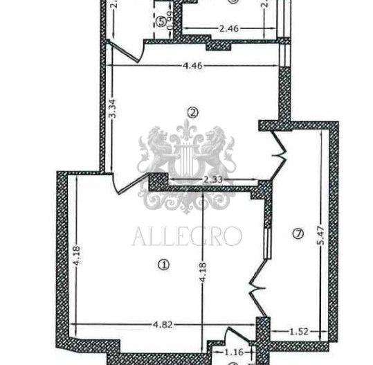 2 Apartamente Alaturate | Calea Victoriei 112 | Radisson | - Schiță 14