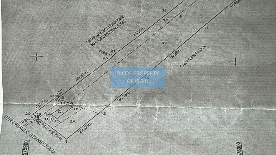 De  Vânzare Teren 3.488 mp  – Drumul Stăneștiului,Giurgiu - Poză 3