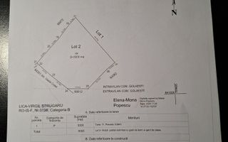 Teren intravilan de 3.000 mp în Golaiești-Iași, la 20 km de oraș - Poză 1