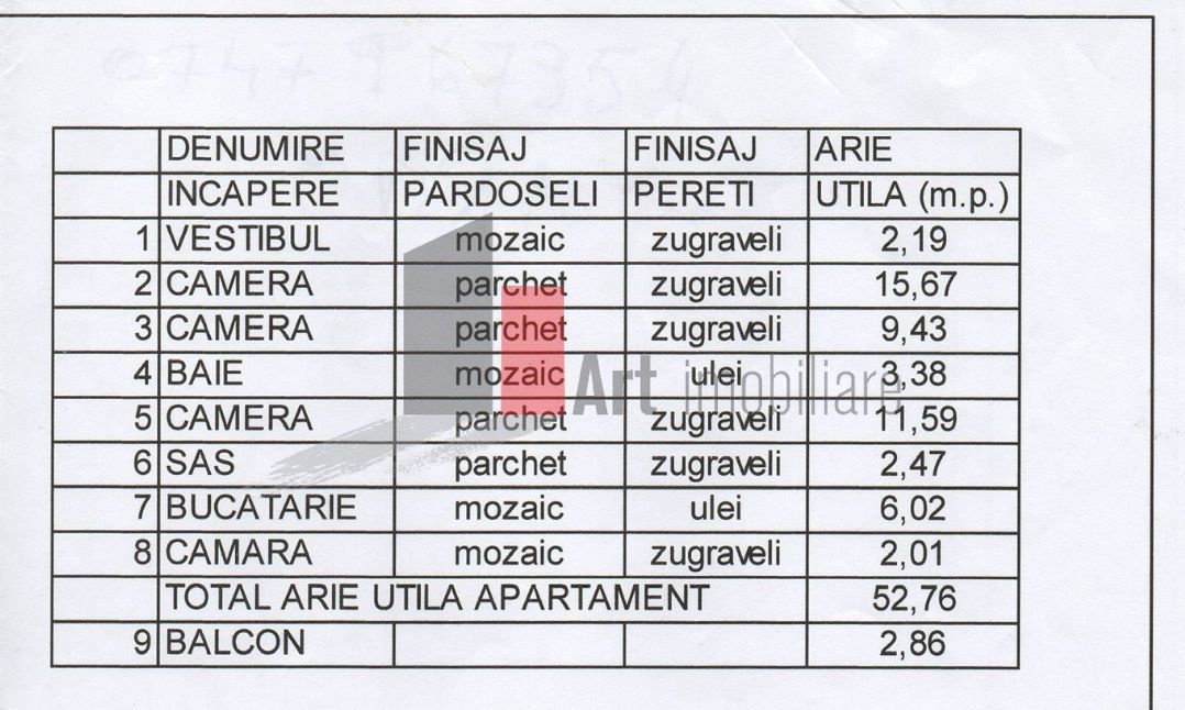 APARTAMENT DE 3 CAMERE    - VATRA LUMINOASA - Poză 12