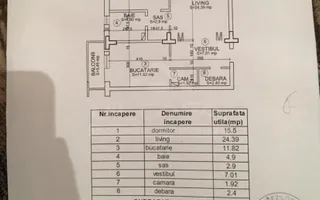 Apartament 2 camere, bloc 2010, parcare intabulată - Nicolina - CUG, Iași - Poză 11