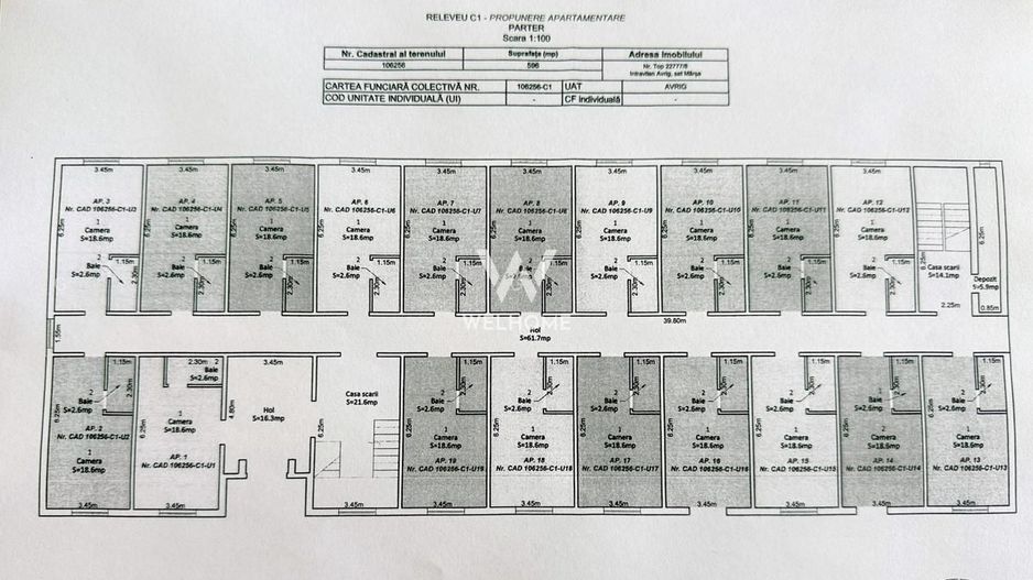 Garsoniere de vânzare – bloc cu mai multe unități | Predare la cheie - Poză 9