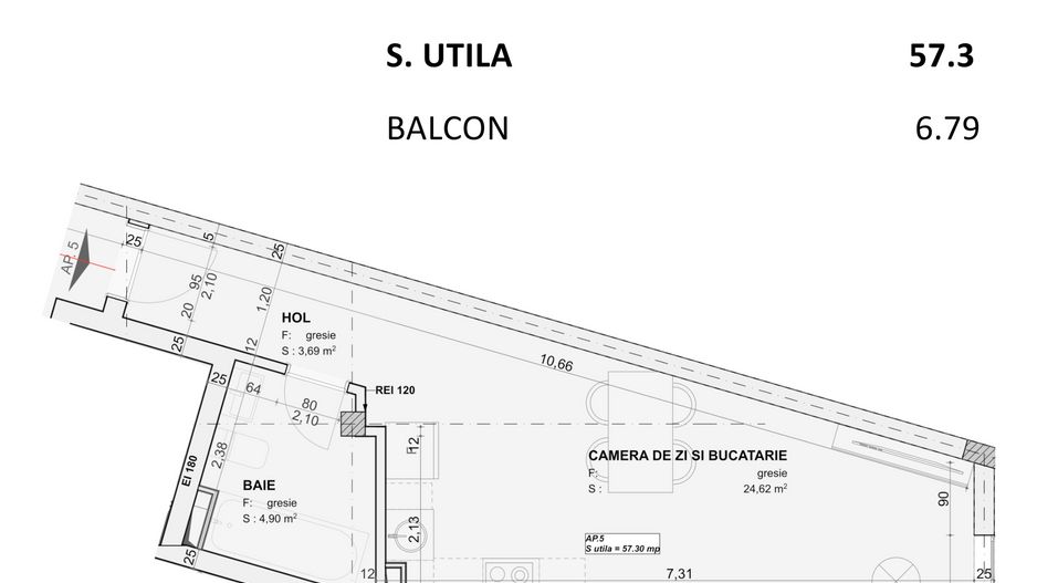 Apartament 3 camere FINISAT | Ploiesti 44 | 0% Comision - Poză 11