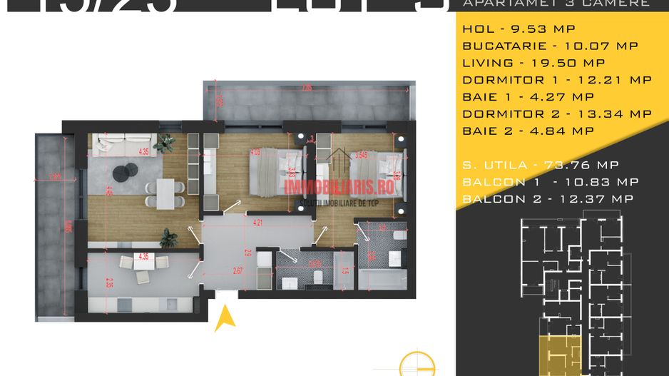 Titan-Pallady-Metrou - Spatii Verzi si Parcuri - Direct Dezvoltator - Schiță 2
