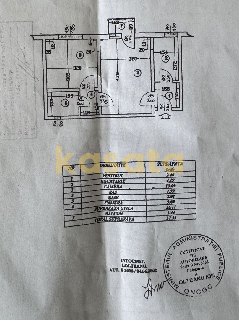 Ap2camere |38mp | 8minMetrou C. Georgian |Bloc anvelopat|Renovat |5/10 - Poză 8