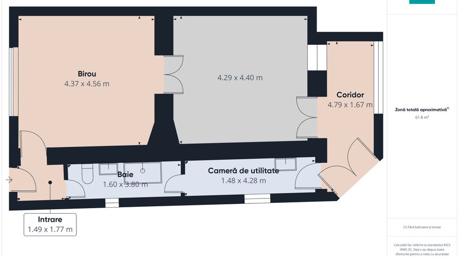 Spațiu central birou/locuință – Str. Primăriei - Poză 10
