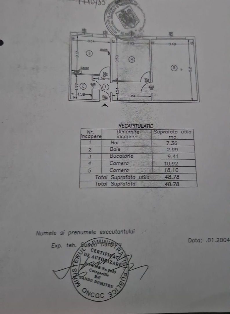 Apartament 2 camere. Cu Centrala. Decomandat. Bld. Brancoveanu, Izvorul Crisului - Poză 4