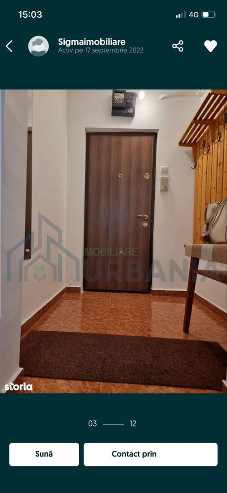 Apartament 2 camere de inchiriat, Podu Ros, langa Liceul Emil Racovita, Iasi - Poză 1