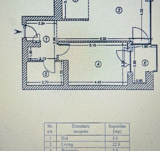 APARTAMENT 2 CAMERE | ONE COTROCENI | RENOVAT - Poză 13