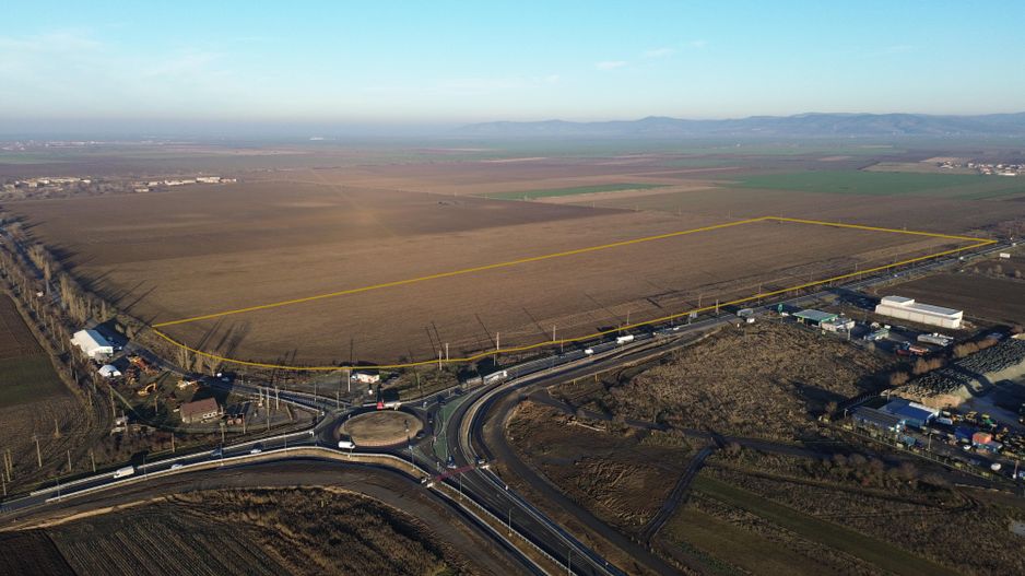 Teren de vanzare Vladimirescu Arad, la sens giratoriu DN7-Centura Est - Poză 3