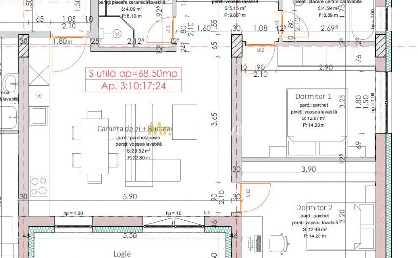 De vânzare apartament 2 camere Smarald City Satu Mare - Poză 8