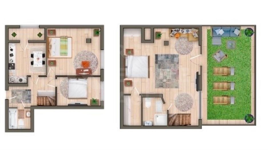 Vânzare, Penthouse, 100 mp, str. Nicolae Dimo ,Durlești - Poză 3