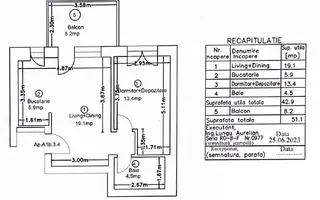 Apartament 2 camere - mobilat, utilat - Avalon Estate-Pipera - Poză 14