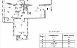 Apartament 3 camere etaj intermediar - bloc din 1987 - Poză 2