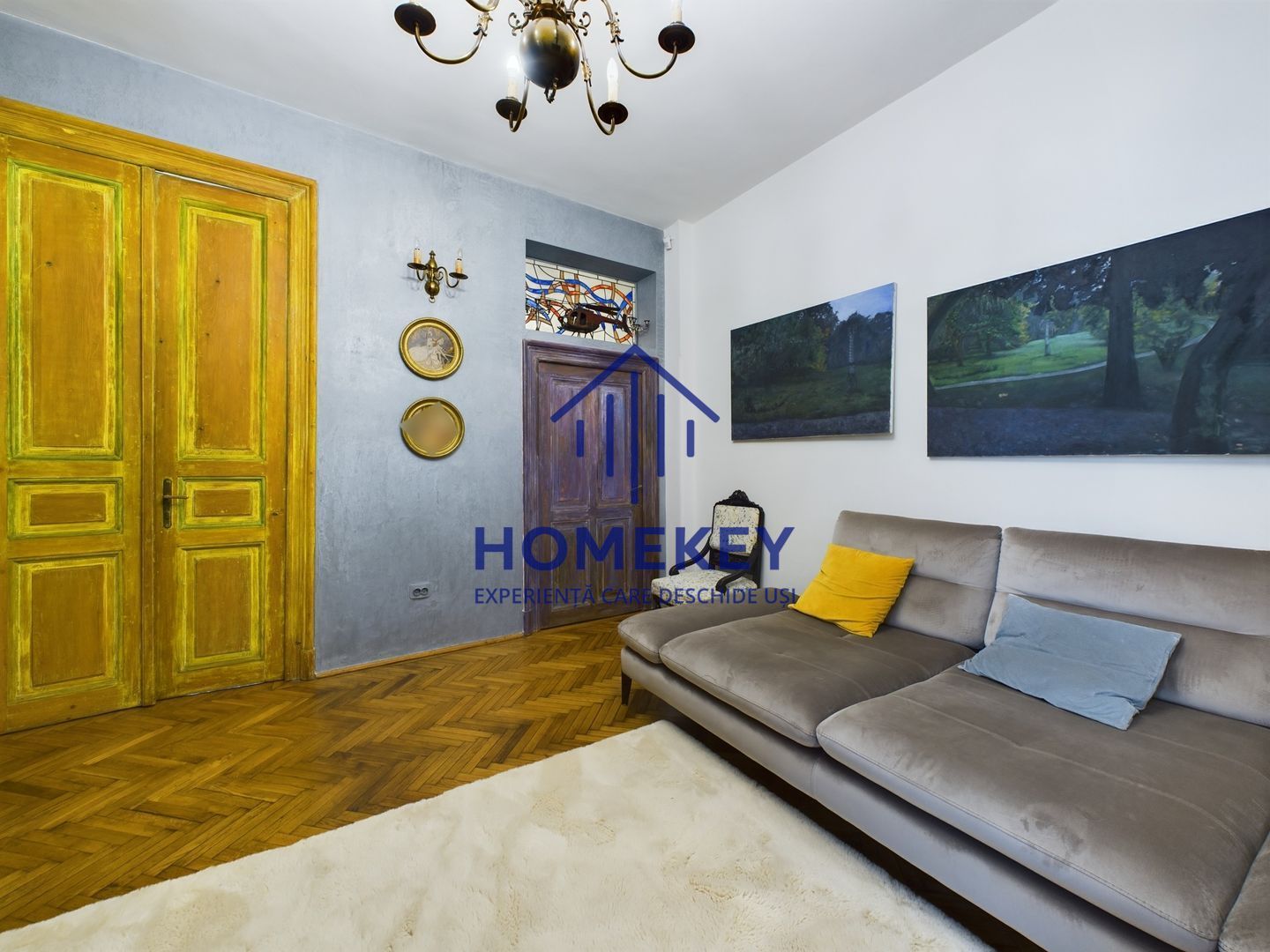 Casa/Vila de Inchiriat cu Terasa- centru - Poză 9