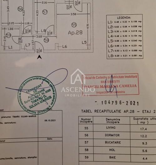 Vanzare apartament 2 Camere Militari – Valea Largă, Etaj 2/4 - Poză 17