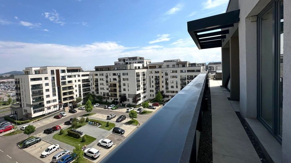 Vânzare penthouse LUX 4 camere cu terasa de 122 mp zona Coresi - Poză 14