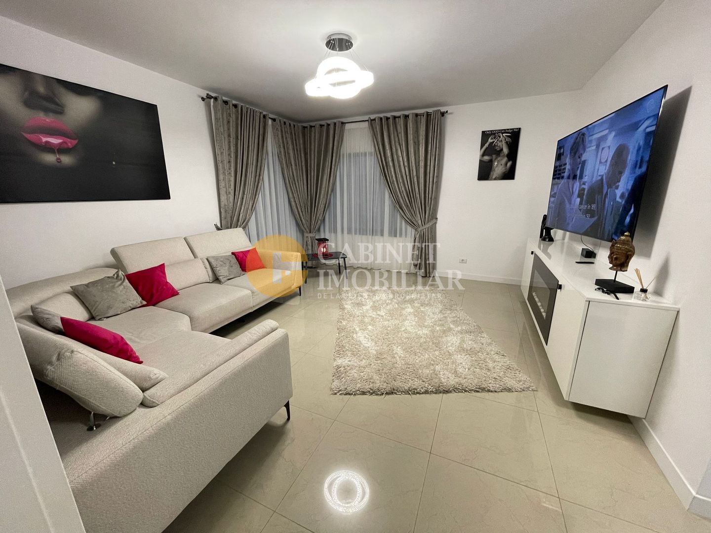 Vila 4 camere PREMIUM - mobilata - intabulata - La asfalt - Poză 4