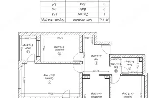 4 camere Complex Studentesc-Sala Olimpia etaj 2 - Schiță 12