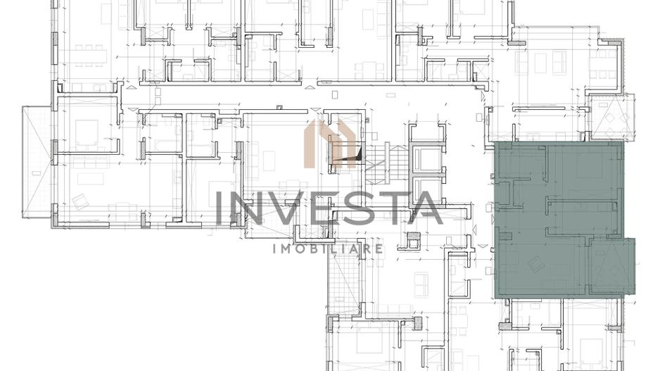 Apartament 2 camere decomandat, Constructie Premium, Andrei Muresanu! - Schiță 8