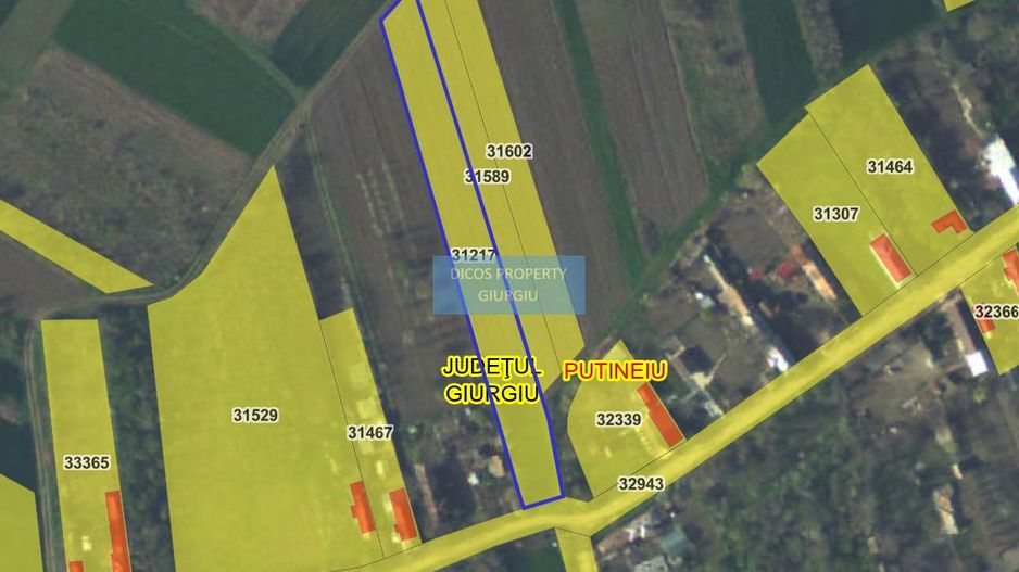 Teren intravilan 2.500 mp – Vieru, Giurgiu - Poză 2