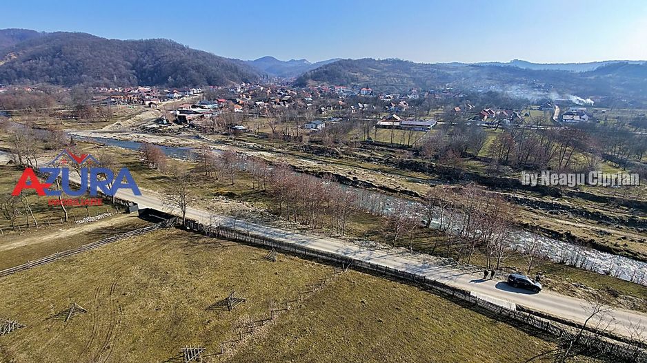 Teren 2500 mp în natură, Valea Bratia, priveliște spre munți - Poză 5