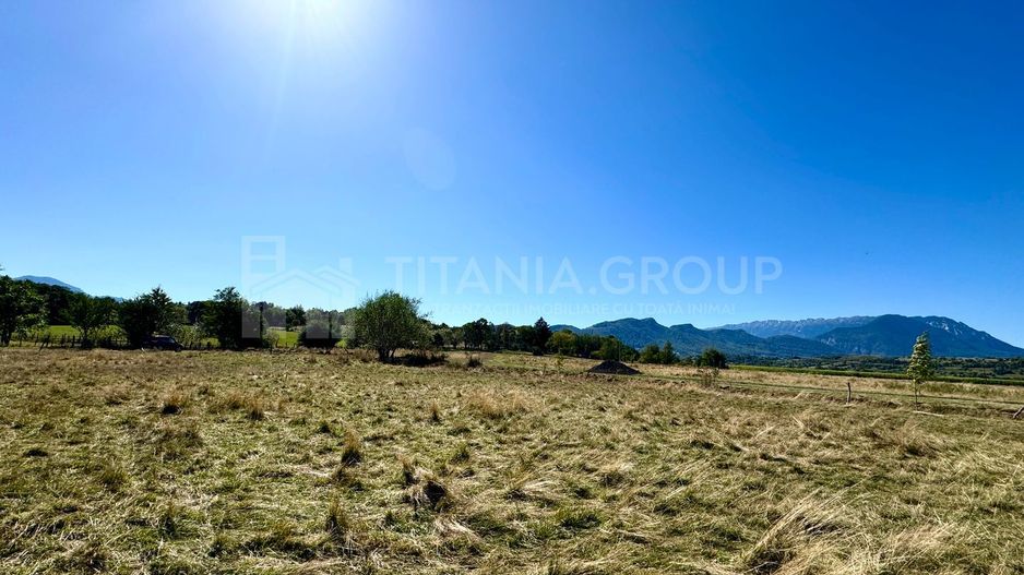 Teren intravilan parcelabil, priveliște spre munți, Sohodol, Bran - Poză 14