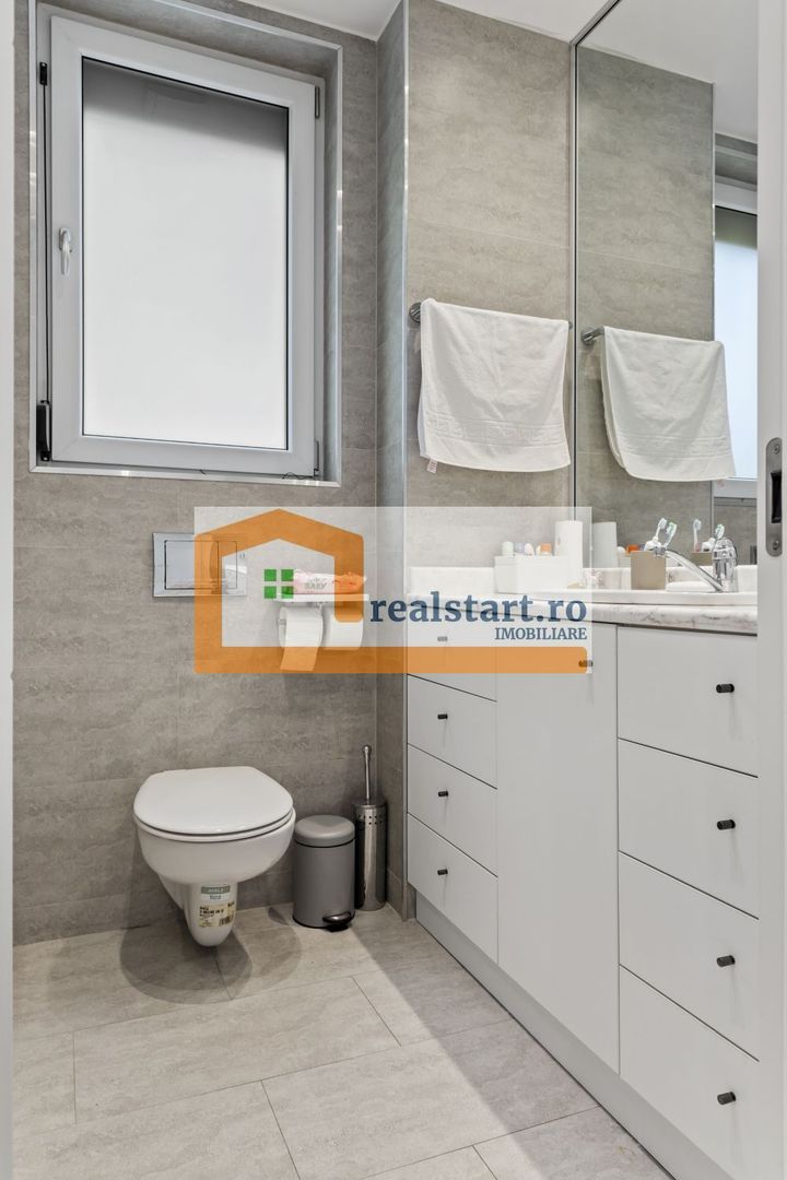 Parter Inalt, Terasa 38mp, vedere catre parc si lac, mobilat si utilat, ROI 6,5% - Poză 13