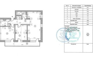 Apartament 3camere + 2 bai + 1 loc parcare I Timpuri Noi - Poză 8