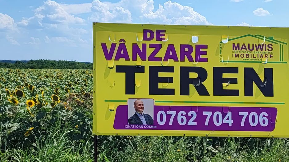 Vand teren intravilan cu destinatie hale - Ganeasa - Sindrilita - Poză 1