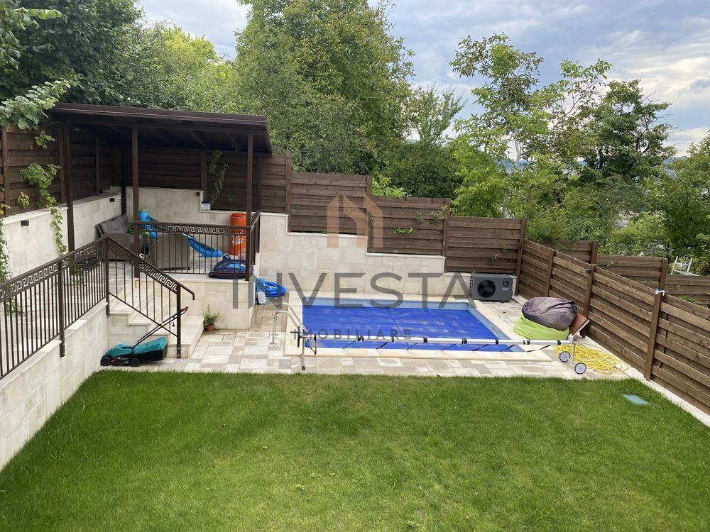 Casa cu piscina si vedere panoramica de vanzare, Gruia - Poză 25