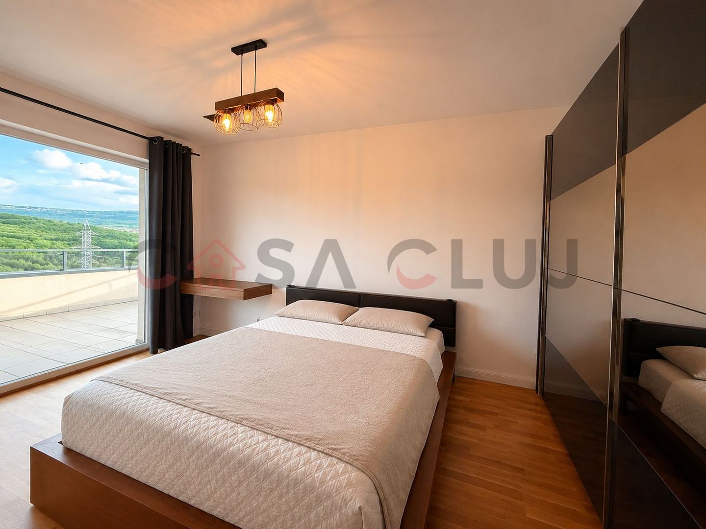 Apartament cu 3 camere, terasa 70mp, vedere panoramica - Poză 6