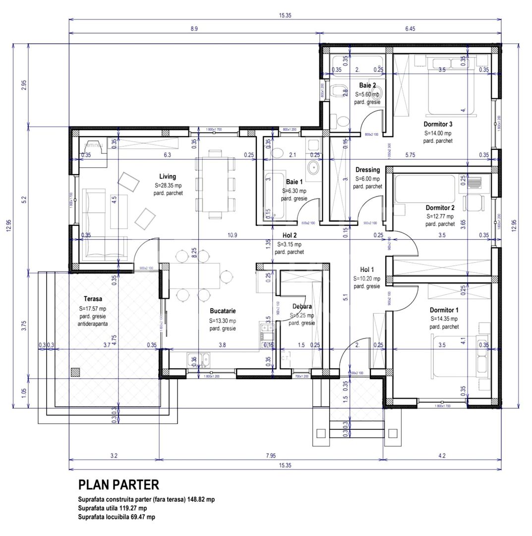 Vânzare, casă, 1 nivel, strada Hărmanului, Tărlungeni, Brașov - Poză 13