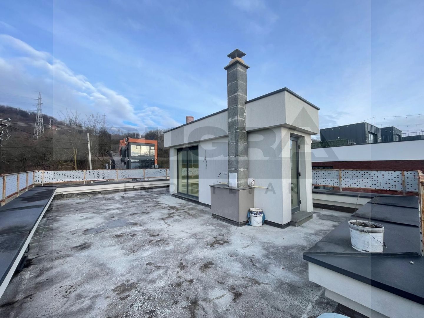 Duplex modern de 90mp, terasa 80mp, vedere panoramica, Grigorescu - Poză 22