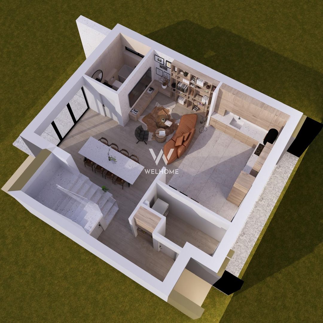 Casa moderna spatioasa, teren de 350 mp, Sura Mica - Sibiu - Poză 25