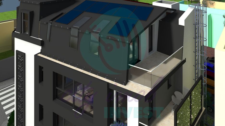 PENTHOUSE la etajul 3 cu 2 locuri de parcare si terasa de 65 mp - Poză 2