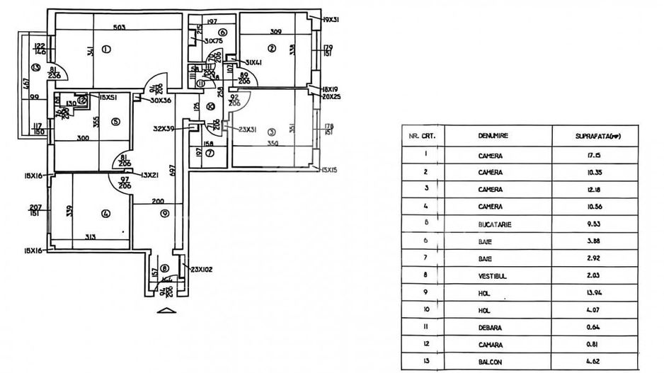 Apartament 4 camere Cismigiu | Imobil 1980 - Poză 25