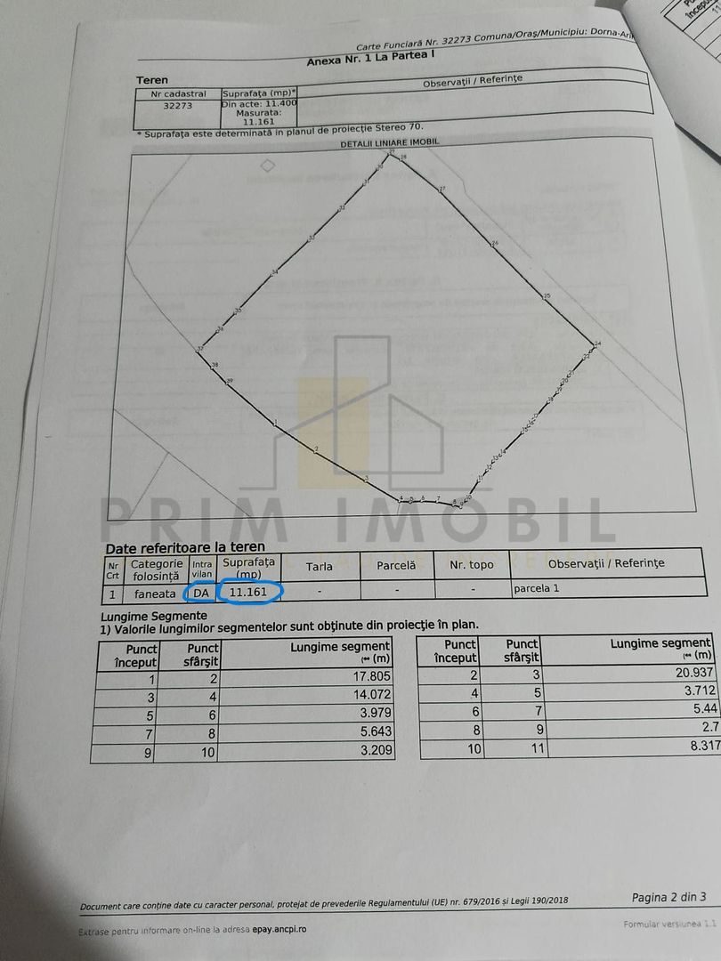 Teren Intravilan Dorna Arini, curent, apa, asfalt - Vatra Dornei - Poză 5