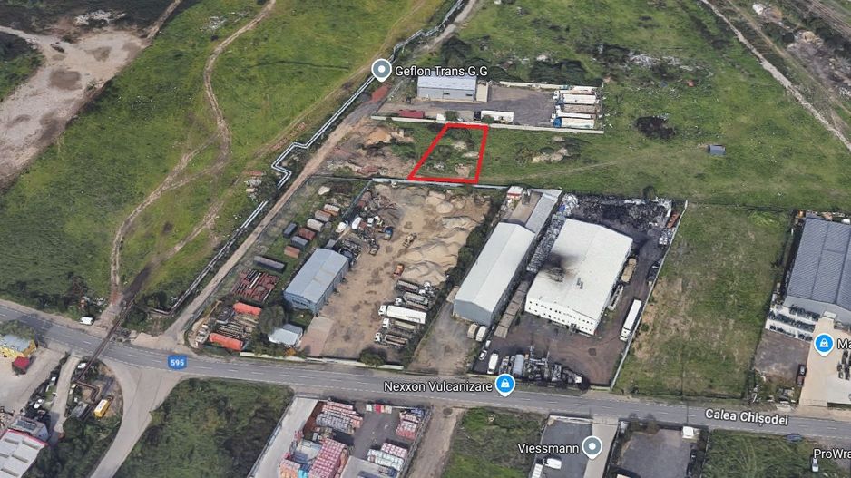 Teren pentru constructie hala | 1000 mp | Chisoda | COMISION 0% - Poză 1