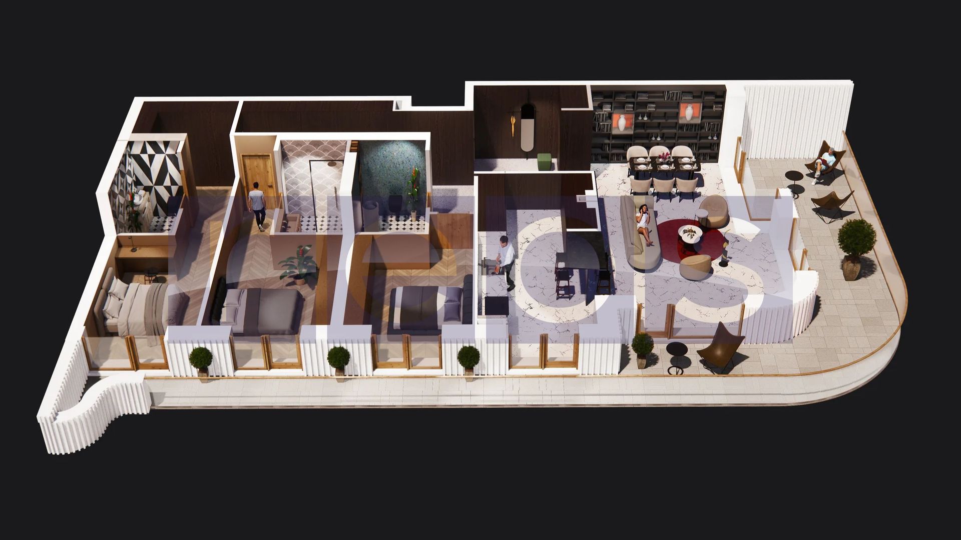 APARTAMENT ULTRAFINISAT | COMPLEX PREMIUM - Schiță 17