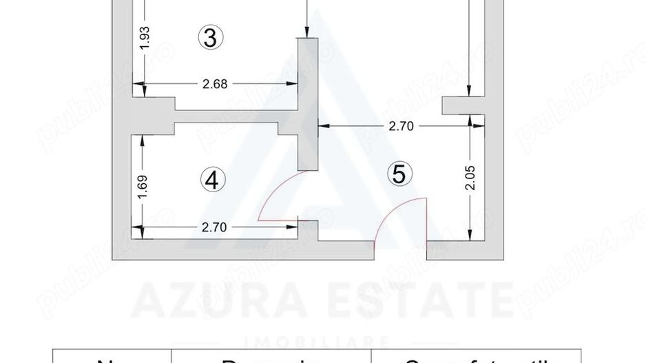 Apartament 2 camere 43 mp Etaj 3/6 cu lift in Opera Residence - Poză 11