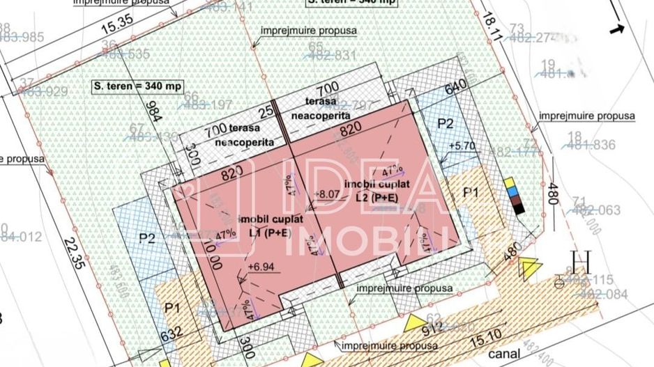 Casa cu 4 camere si 340 mp de curte, in Cartierul Arhitectilor - Schiță 24