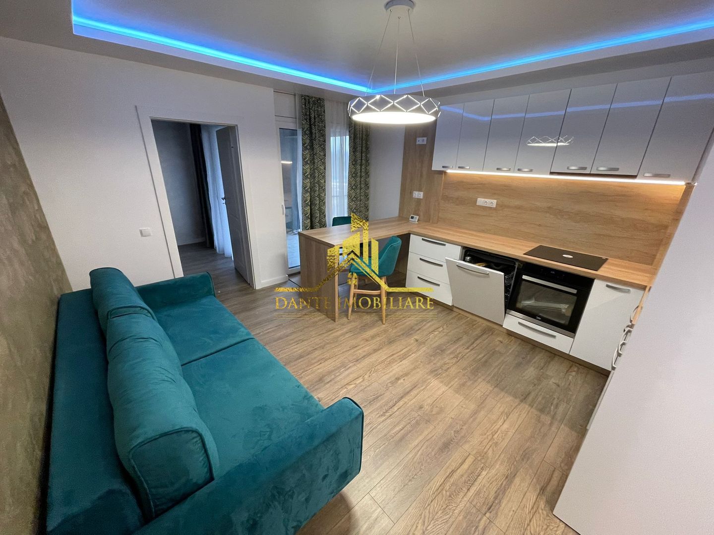 2 camere, mobilat lux,parcare subterana, bloc nou, Gheorgheni, Sopor - Poză 3