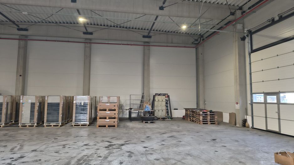 Hală industrială nouă, 2 000 mp. 3,5 Euro + TVA/lună/mp. Comision 0 - Poză 8