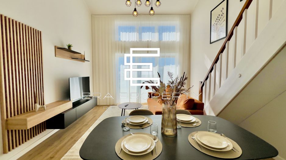 Penthouse 4 camere - mobilat si utilat - intabulat  - DaVinci Homes Cristian - Poză 1