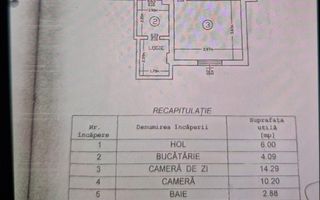 2 Camere Decomandat-Etaj Intermediar- Zona Zimbru - Poză 11