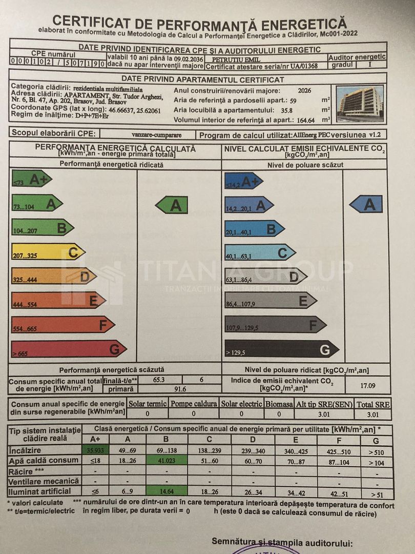 Apartament 2 camere spatios 74 mp,  parcare,  Kasper Coresi - Poză 30