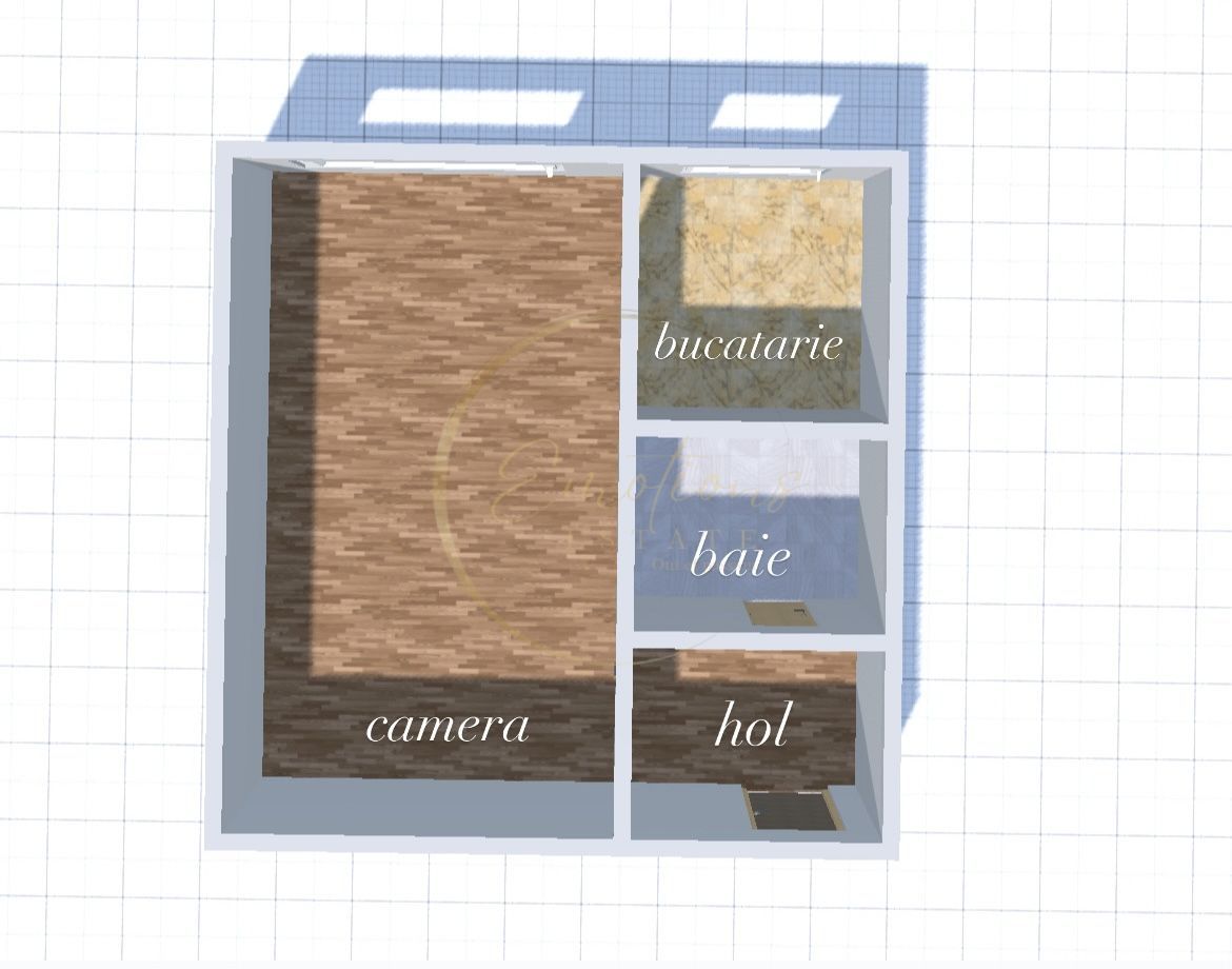 NOU | Garsoniera 22 mp - Buziasului, Timisoara - Schiță 7