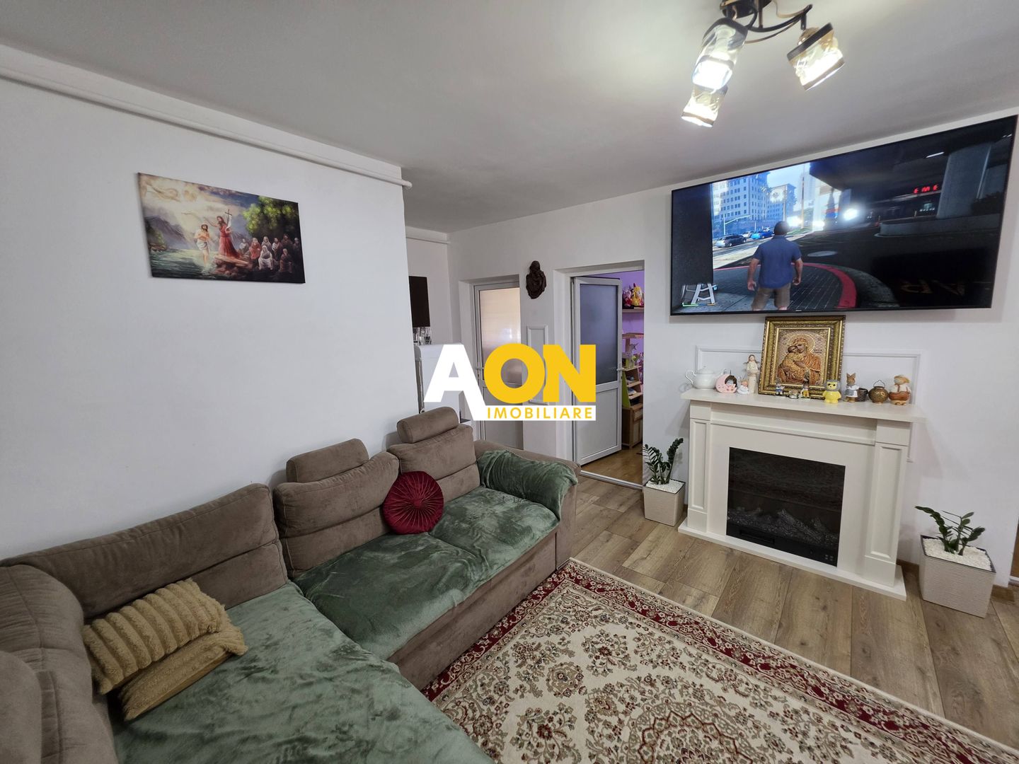 Apartament 3 camere, 2 balcoane, decomandat, mobilat, utilat, Ampoi 3 - Poză 5