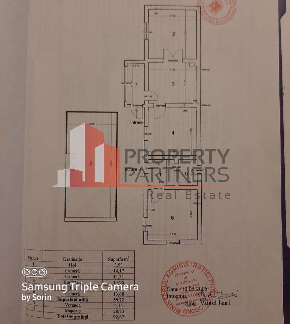 Teren + Constructie in cartierul Straulesti - Schiță 6